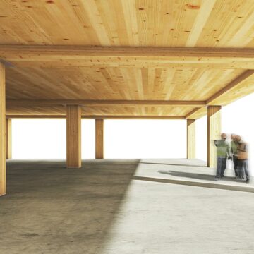 Compuesto de acero y madera: el futuro de los rascacielos